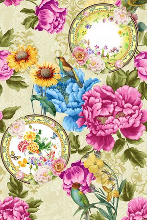 民族风印花华亿平台图片