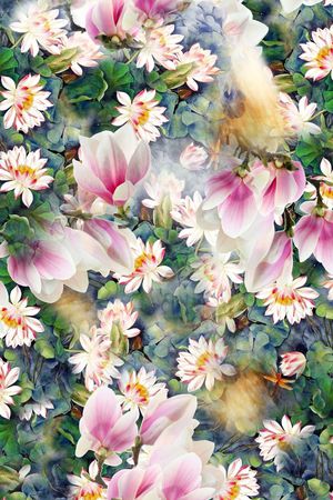 清爽印花华亿平台图片