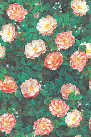 田园风印花华亿平台图片