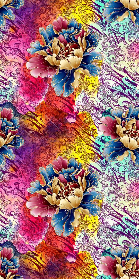 古典印花华亿平台图片