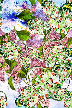 风景印花华亿平台图片