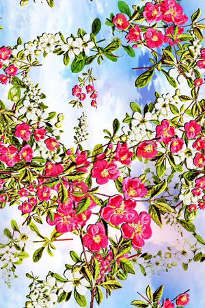 日韩风印花华亿平台图片