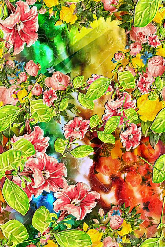 民族风印花华亿平台图片