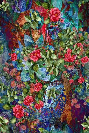 风景印花华亿平台图片