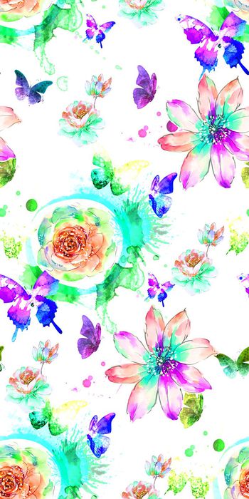 水彩印花华亿平台图片