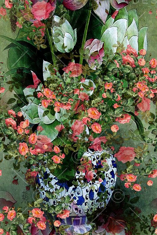 中国风印花华亿平台图片