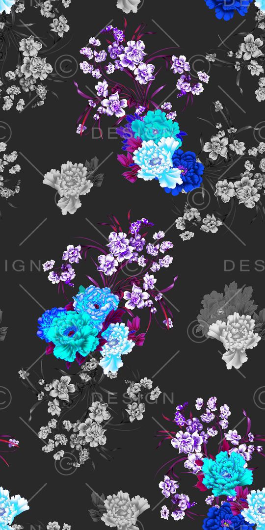 黑底印花华亿平台图片