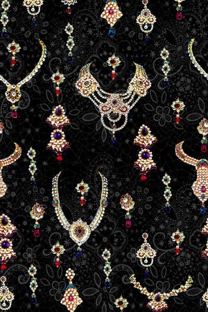 复古印花华亿平台图片