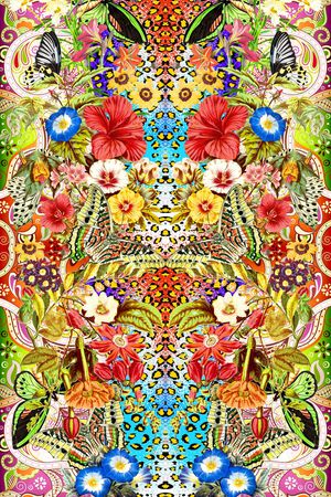 时尚印花华亿平台图片