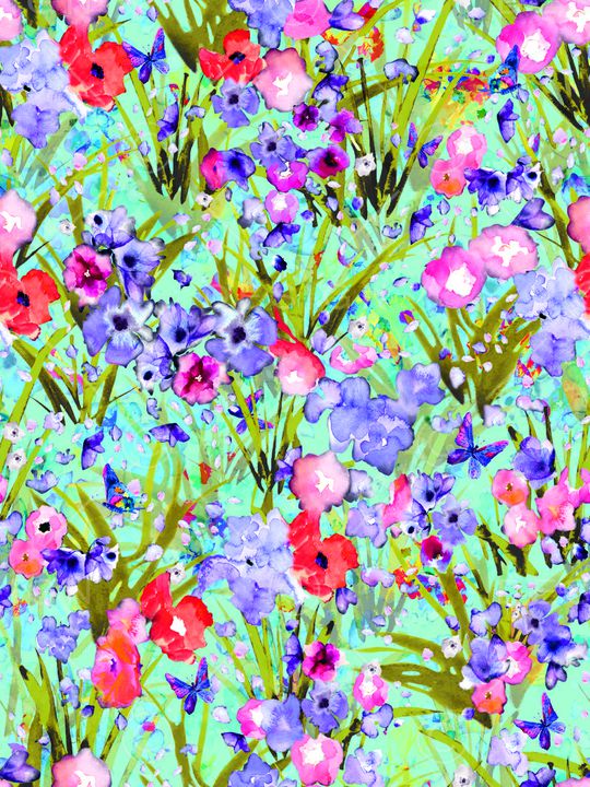 流行时尚印花华亿平台图片