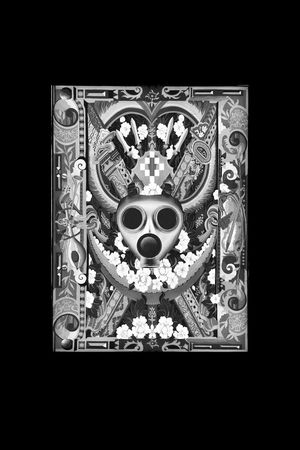 潮流男装印花华亿平台图片