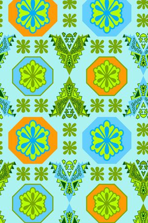 几何拼贴印花华亿平台图片