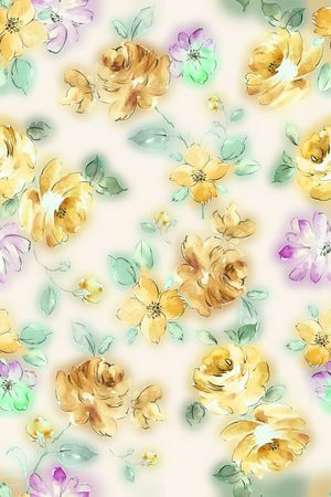 手绘印花华亿平台图片