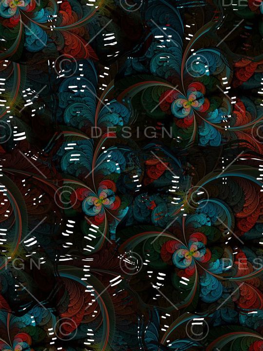 复古印花华亿平台图片