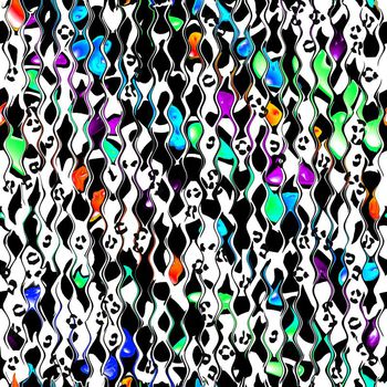 586321-流动水滴豹纹男装女装