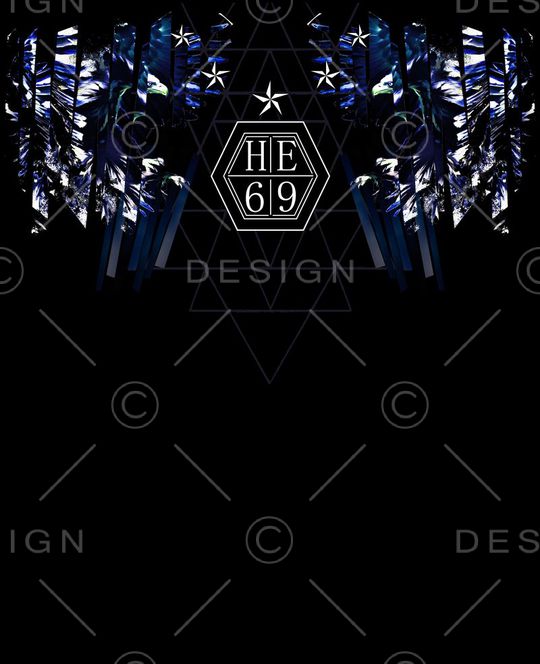 潮流时尚印花华亿平台图片