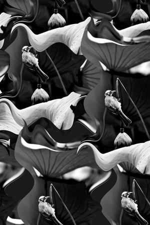 复古印花华亿平台图片