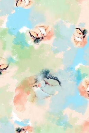 韩版印花华亿平台图片