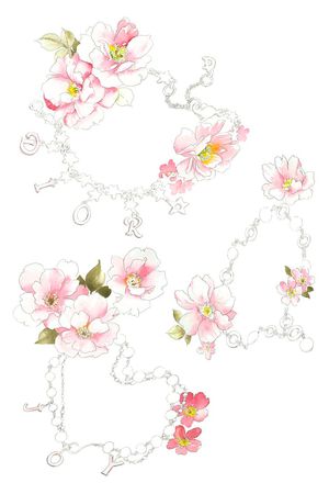 高清花卉印花华亿平台图片