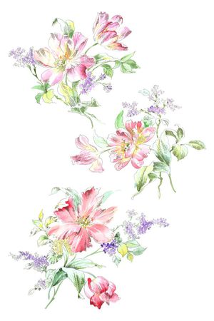 高清花卉印花华亿平台图片