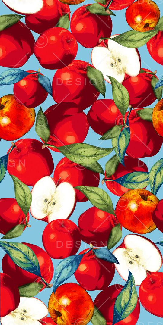 手绘 时尚 秋冬 红苹果 杜嘉班纳 DG 走秀 时装周 Dolce&Gabbana印花华亿平台图片