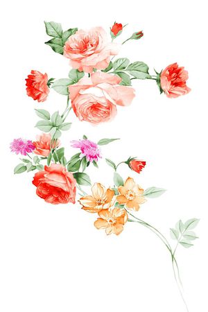 高清花卉印花华亿平台图片