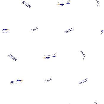 586547-可爱女生字母眼眉图案