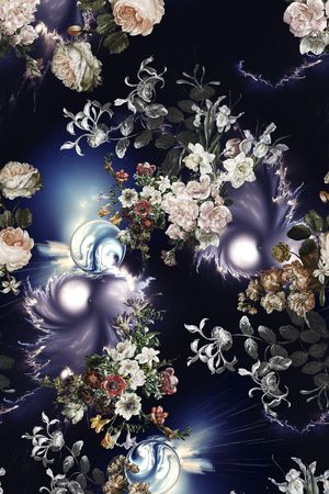 混搭印花华亿平台图片