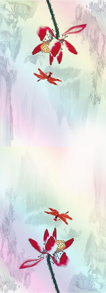 国画印花华亿平台图片