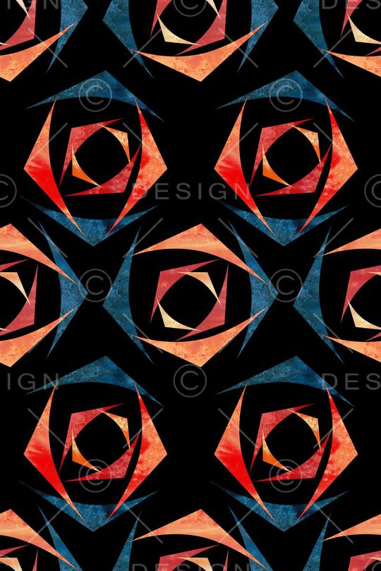 斑驳印花华亿平台图片