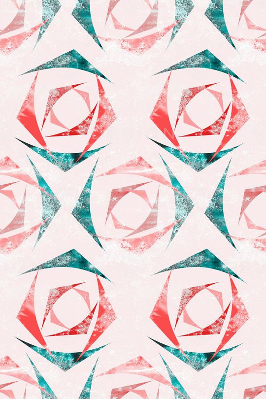 斑驳印花华亿平台图片