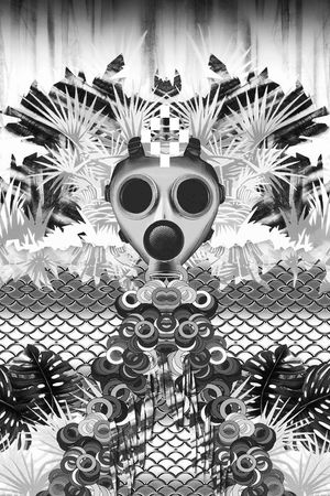 潮流男装印花华亿平台图片