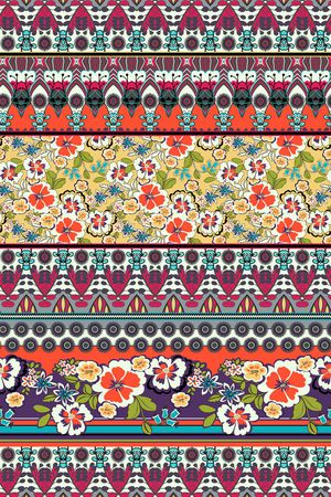 条纹印花华亿平台图片