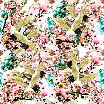 586652-花鸟图案 中国风