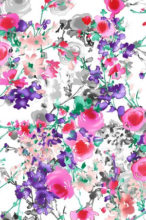 花朵印花华亿平台图片