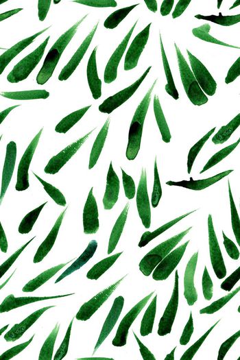 586657-手绘纹理竹叶