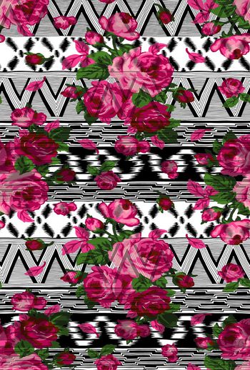 花朵印花华亿平台图片