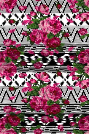 花朵印花华亿平台图片