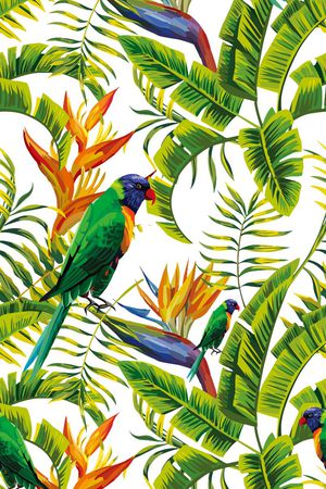 树叶印花华亿平台图片