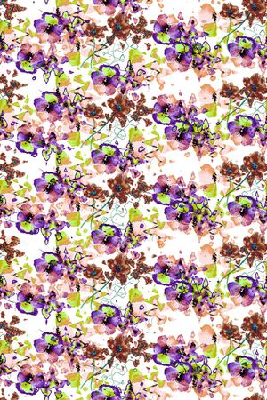 小碎花印花华亿平台图片