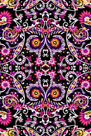 佩斯利印花华亿平台图片