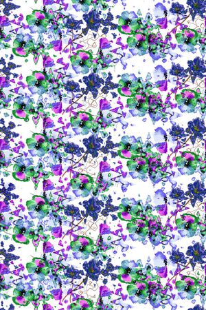 小碎花印花华亿平台图片