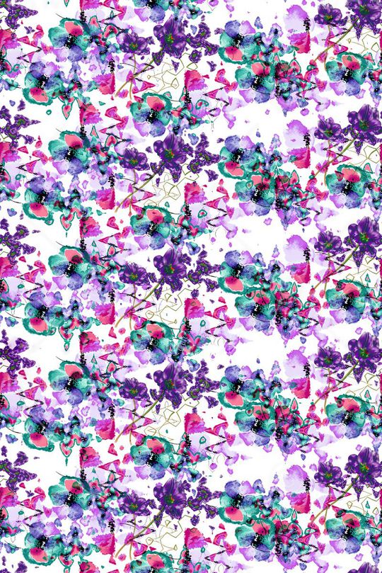 小碎花印花华亿平台图片