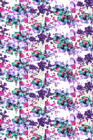 小碎花印花华亿平台图片