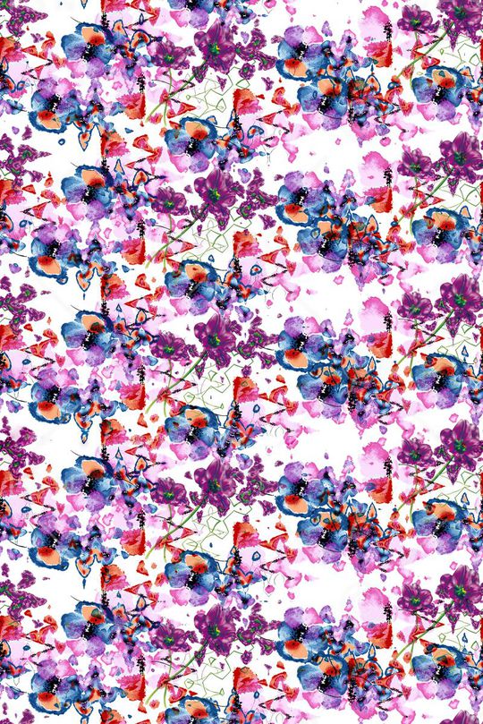 小碎花印花华亿平台图片