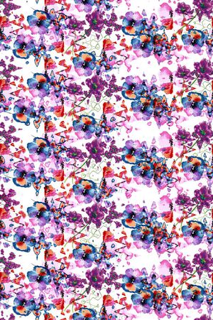 小碎花印花华亿平台图片