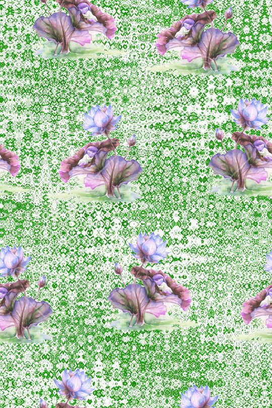 花朵印花华亿平台图片