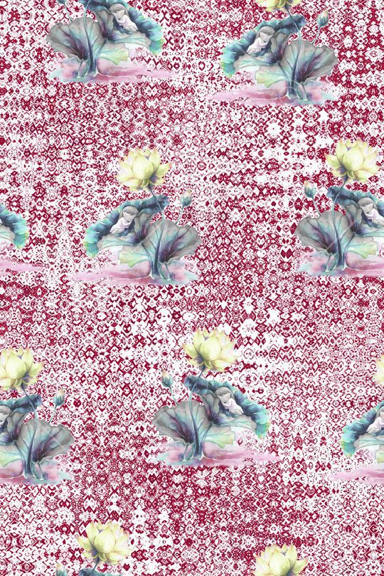 花朵印花华亿平台图片