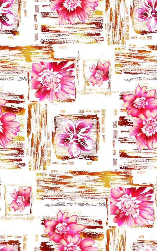 花朵印花华亿平台图片