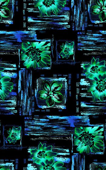 586802-时尚剪切花卉